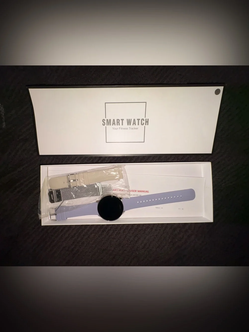 Smart Watch Fitness Tracker - White Box